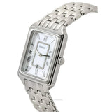Fossil Raquel Three Hand Date Mother of Pearl Dial Silver Steel Strap Watch for Women - ES5306 Authentic Buy Shop Now