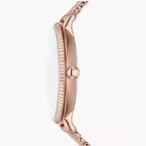Fossil Jacqueline Mother of Pearl White Dial Gold Mesh Strap Watch for Women - ES4352 Authentic Buy Shop Now
