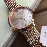 Emporio Armani Dress Quartz Rose Gold Dial Rose Gold Steel Strap Watch For Women - AR11062 Authentic Buy Shop Now