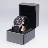 Emporio Armani Sportivo Black Dial Black Steel Strap Watch For Men - AR5905 Authentic Buy Shop Now