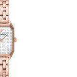 Emporio Armani Gioia Quartz Mother of Pearl Dial Rose Gold Steel Strap Watch For Women - AR11389 Authentic Buy Shop Now
