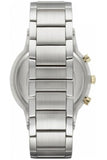 Emporio Armani Quartz Grey Dial Silver Steel Strap Watch For Men - AR11047 Authentic Buy Shop Now