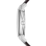 Emporio Armani Luigi Analog Bronze Dial Brown Leather Strap Watch For Men - AR11096 Authentic Buy Shop Now