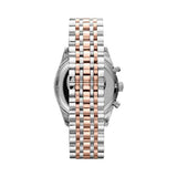 Emporio Armani Sportivo Chronograph Silver Dial Two Tone Steel Strap Watch For Men - AR5999 Authentic Buy Shop Now