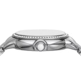 Emporio Armani Mia Three Crystals Silver Dial Silver Steel Strap Watch For Women - AR11632 Authentic Buy Shop Now