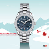 Tissot PR 100 Sport Chic Mother of Pearl Dial Watch For Women - T101.910.11.121.00 Authentic Buy Shop Now