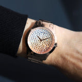 Guess Crush Rose Gold Dial Rose Gold Steel Strap Watch For Women - GW0020L3 Authentic Buy Shop Now