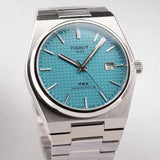 Tissot PRX Powermatic 80 Ice Blue Dial Silver Steel Strap Watch for Men - T137.207.11.351.00 Authentic Buy Shop Now