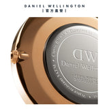 Daniel Wellington Classic York Black Dial Brown Leather Strap Watch For Men - DW00100128 Authentic Buy Shop Now