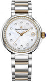 Maurice Lacroix Fiaba Date Diamonds White Mother of Pearl Dial Two Tone Steel Strap Watch for Women - FA1007-PVP23-170-1 Authentic Buy Shop Now
