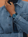 IWC Pilot’s Watch Automatic "Laureus Sport for Good" Edition Blue Dial Blue Nylon Strap Watch for Men - IW328101 Authentic Buy Shop Now