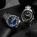 Seiko 5 Sports Automatic Blue Dial Silver Steel Strap Watch for Men - SRPK97K1 Authentic Buy Shop Now