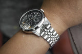 Fossil Townsman Multifunction Black Dial Silver Steel Strap Watch for Men - ME1135 Authentic Buy Shop Now