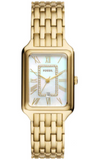 Fossil Raquel Three Hand Mother of Pearl Dial Gold Steel Strap Watch For Women - ES5304 Authentic Buy Shop Now