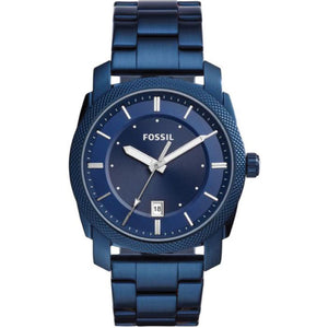 Fossil Machine Blue Dial Blue Steel Strap Watch for Men - FS5231 Authentic Buy Shop Now