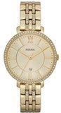 Fossil Jacqueline Gold Dial Gold Steel Strap Watch for Women - ES3547 Authentic Buy Shop Now