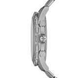 Fossil Dean Chronograph Black Dial Silver Steel Strap Watch for Men - FS4542 Authentic Buy Shop Now