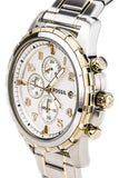 Fossil Dean Chronograph White Dial Silver Steel Strap Watch for Men - FS4795 Authentic Buy Shop Now