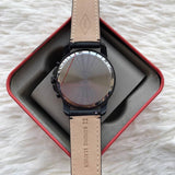 Fossil Grant Chronograph Black Dial Black Leather Strap Watch for Men - FS5132 Authentic Buy Shop Now