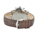 Fossil Townsman Chronograph Black Dial Brown Leather Strap Watch for Men - FS5280 Authentic Buy Shop Now
