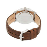 Fossil Minimalist Off White Dial Brown Leather Strap Watch for Men - FS5306 Authentic Buy Shop Now
