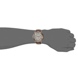 Fossil Grant Chronograph White Dial Brown Leather Strap Watch for Men - FS5344 Authentic Buy Shop Now