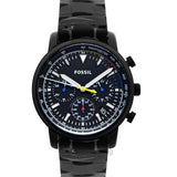 Fossil Goodwin Chronograph Black Dial Black Steel Strap Watch for Men - FS5413 Authentic Buy Shop Now