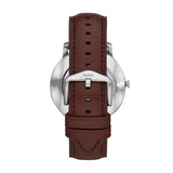 Fossil The Minimalist 3H Black Dial Brown Leather Strap Watch for Men - FS5464 Authentic Buy Shop Now