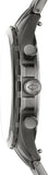 Fossil Forrester Chronograph Black Dial Grey Steel Strap Watch for Men - FS5606 Authentic Buy Shop Now