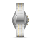 Fossil Garrett Analog Black Dial Two Tone Steel Strap Watch for Men - FS5771 Authentic Buy Shop Now