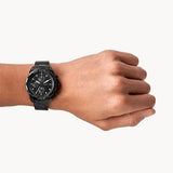 Fossil Machine Chronograph Grey Dial Grey Steel Strap Watch for Men - FS5172 Authentic Buy Shop Now