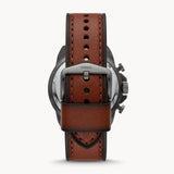 Fossil Neutra Chronograph Grey Dial Brown Leather Strap Watch for Men - FS5512 Authentic Buy Shop Now