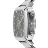 Fossil Retro Analog-Digital Black Dial Silver Steel Strap Watch for Men - FS5890 Authentic Buy Shop Now