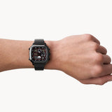 Fossil Retro Analog-Digital Black Dial Black Steel Strap Watch for Men - FS5891 Authentic Buy Shop Now