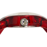 Gucci Sync Quartz Red Dial Red Rubber Strap Watch For Women - YA137303 Authentic Buy Shop Now