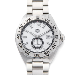 Tag Heuer Formula 1 Calibre 6 Automatic White Dial Silver Steel Strap Watch for Men - WAZ2013.BA0842 Authentic Buy Shop Now