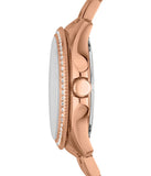 Fossil Cecile Rose Gold Dial Rose Gold Steel Strap Watch for Women - AM4483 Authentic Buy Shop Now