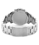 Fossil Grant Chronograph Black Dial Silver Steel Strap Watch for Men - FS4736 Authentic Buy Shop Now