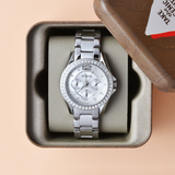 Fossil Riley Multifunction Silver Dial Silver Steel Strap Watch for Women - ES3202 Authentic Buy Shop Now