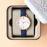 Fossil Jacqueline White Dial Blue Leather Strap Watch for Women - ES4291 Authentic Buy Shop Now