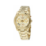 Fossil Boyfriend Gold Dial Gold Steel Strap Watch for Women - ES3884 Authentic Buy Shop Now