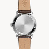 Fossil Townsman Automatic Black Dial Brown Leather Strap Watch for Men - ME1163 Authentic Buy Shop Now