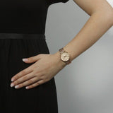 Fossil Tailor Rose Gold Dial Rose Gold Stainless Steel Strap Watch for Women - ES3713 Authentic Buy Shop Now