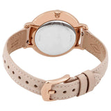 Fossil Jacqueline Three Hand Mother of Pearl Dial Pink Leather Strap Watch for Women - ES4671 Authentic Buy Shop Now