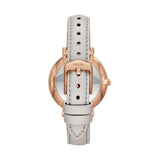Fossil Jacqueline Mother of Pearl Dial Grey Leather Strap Watch for Women - ES4672 Authentic Buy Shop Now