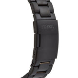 Fossil The Commuter Brown Dial Black Steel Strap Watch for Men - FS5277 Authentic Buy Shop Now