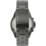 Fossil Garrett Chronograph Grey Dial Grey Steel Strap Watch for Men - FS5621 Authentic Buy Shop Now