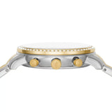 Fossil Neutra Chronograph Mother of Pearl White Dial Two Tone Steel Strap Watch for Women - ES5216 Authentic Buy Shop Now
