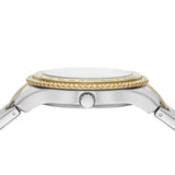 Fossil Stella Sport Multifunction Silver Dial Two Tone Steel Strap Watch for Women - ES5107 Authentic Buy Shop Now