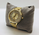 Guess Soiree Diamonds Gold Dial Gold Mesh Bracelet Watch for Women - GW0402L2 Authentic Buy Shop Now